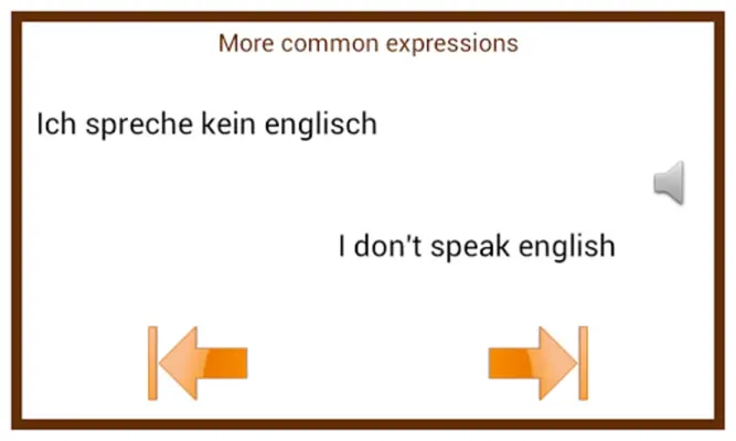 Learn German Conversation android App screenshot 3